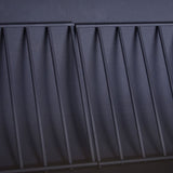 48" Steel Portable Backyard Charcoal BBQ Grill and Offset Smoker Combo with Wheels 72006641