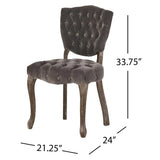 KD TUFTED CHAIR 61624.00CHAR