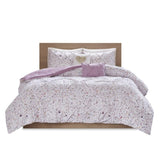 Twin/Twin XL Metallic Printed and Pintucked Comforter B03595892