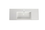 ZUN 48 Inch Resin basin For Bathroom Vanity,Vanity Top only W1972P186775