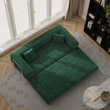 78.8inch Modular Sectional, Convertible Pudding Block, Floor Standing Bed Arm Comfort W3147P278115