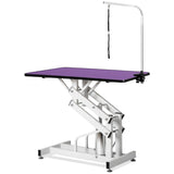 ZUN 42.5INCH HYDRAULIC PET GROOMING TABLE 49501980