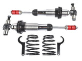 Pair 500lb Adjustable Coilover Shocks 6-coil springs Fits Ford Mustang II IFS 61395360