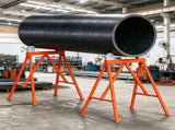 Pipe Stand with Roller Head, 2500 LBS Load Capacity, Fits 2-36 Inch Pipes 16715410