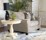 Camero Fabric Pillowback Arm Chair, Gray T2574P195452