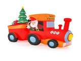 8.6 feet Christmas inflatable train Christmas decorations 71256370