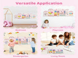 11-in-1 Montessori Wall Busy Board - 3 Toddler Sensory Toy, Castle Style, Skill-Building 80727718