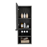 ZUN Milwaukee Medicine Cabinet, Two Shelves, Single Door Cabinet, Two Interior Shelves B128P148744