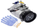 A/C Compressor w/ Clutch for Audi Q7 2007-2010 Touareg 2007-2017 V6 3.6L 7SEU17C 7L6820803D 12428774