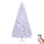 ZUN 9 FT Pre-lit Artificial Christmas Tree, Hinged Xmas Pine Tree with 2000 Branch Tips, 650 Lights and 22390839