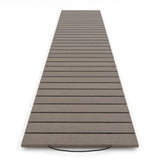 8 Ft gray outdoor garden walkway 95" x 17" x 0.5" 88582944