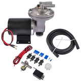 ZUN 18" to 22" Electrical Vacuum Pump for Brake w/Installation Kit 28146 12V 48661824