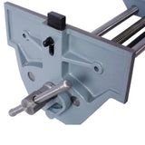 Rapid Action Woodworking Vise Quick Release Lever for Quick Adjustments 10.5 Inch Jaw Width Made W465P194603