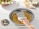 Round Buffet Catering Dish For Home and Outdoor 6 Pcs/ Sets golden W1612P462681