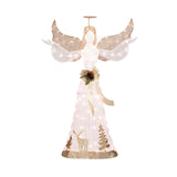 5-foot Christmas angel with 100 warm white lights 93944795