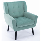 Modern Soft Velvet Material Ergonomics Accent Chair Living Room Chair Bedroom Chair Home Chair With W67639357
