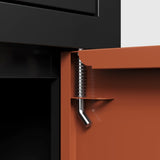 Outdoor Parcel Drop Box ,Courier Locker with Combination Lock,Floor Standing Parcel Locker Size W396P278340