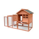 ZUN Hot sale Easily-assembled wooden Rabbit house Chicken coop kennels W21901186