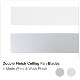 48" Bruched Nickel Lowe Profile Ceiling Fan with Light W1367P247066