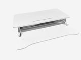 32 Inch Desk Converter, Height Adjustable Sit to Stand Riser, Dual Monitor and Laptop Workstation W2641P251901