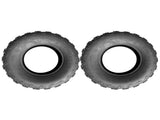 2 for Honda TRX400X 300X black Front 21-7-10 ATV tires Tubeless 4ply Rubber 91509227