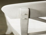 Harola Cross-back Dining Side Chairs in Set of 2, Smoky White Finish T2574P164579