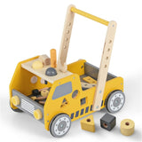 Wooden Baby Walker with Multi-Fun Tool Bench 50707500