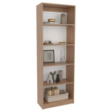 4-Tier Bookcase with Modern Storage for Books and Decor B097P296880