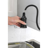 Single Handle High Arc Pull Out Kitchen Faucet,Single Level Stainless Steel Kitchen Sink Faucets W2287141940