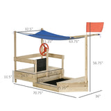 Kids Sandbox with Cover 68393759