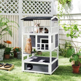 Wooden Cat House/Cat Trees /Cat Climbing Tower 60469772