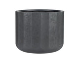 16 inch Resin Planter Black With Modern Design for Indoor Outdoor Plant 18944842