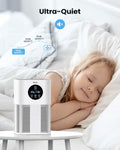 ZUN Air Purifiers for Home Large Room up to 600 Ft², VEWIOR H13 True Hepa Air Purifiers for Pets Hair, 60007427