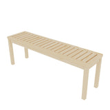 52Solid Wood Slatted Bench for Living Room, Bedroom, or Entryway Durable Natural Hardwood Finish, W773P227476