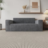 Sofa-in-a-Box, Memory Foam 3-Seater Couch, No Installation & Easy to Transport, Deep Seat Modern W1960P336129