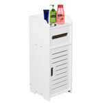 ZUN Bathroom Storage Cabinet with One Door Model Two White 08791029