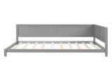 Full Size Wood Daybed/Sofa Bed, Gray 54102946