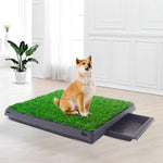 ZUN Dog Potty Training Artificial Grass Pad Pet Cat Toilet Trainer Mat Puppy Loo Tray Turf 31149552