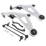 ZUN 6Pcs Front Lower Control Arms Kit Sway Bar for 2013-2020 Nissan Pathfinder Infiniti QX60 JX35 2.5 70209680