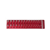 Nut and Bolt Thread Checker 28 Thread Identifier Gauge Inch and Metric Screw 44971138