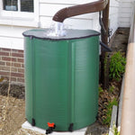 ZUN 66 Gallon Folding Rain Barrel Water Collector Green 52937167