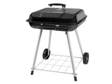 17.5 Inch Charcoal Grill with Wheels and Adjustable Dampers 61478254