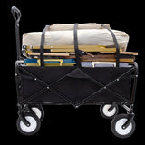 Collapsible Foldable Wagon with strapping system Beach Wagon Utility Utility Wagon Grocery W2932P210082