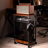 Computer Tower With Drawers, Independent Computer Tower With Pulleys, 2-tier Industrial 76639819