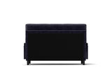 Grey 2 seater sofa sleeper with recline fuction W570P195340