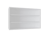 Wall Shelf 30" H, 3 Shelves, White B097P250901