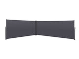 276" x 71''Retractable Side Awning, Waterproof & UV-Resistant, Privacy Screen Divider Roll Up 65970761