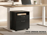 Mobile Printer Storage Cabinet with Drawer & Cabinet, Rolling Organizer on Wheels 15.7"W x 13.8"D x 15819350