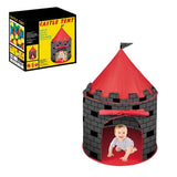 Kids Knight Castle Play Tent with 100 Pit Balls, Pop-up Play Tent with Storage Pocket 30877250