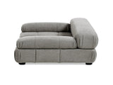 Marcel Upholstered Modern Pet Bed, Small to Medium Dog or Cat Uptown Gray Performance Velvet B2719P448985
